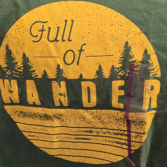 Mighty Fine Green Crewneck Tee - Picture 2 of 5